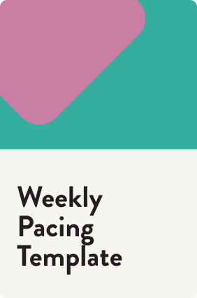 Weekly Pacing Template